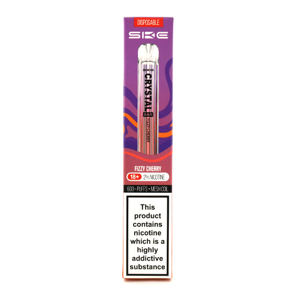 SKE Crystal Bar 600 Disposable Devices - Fizzy Cherry