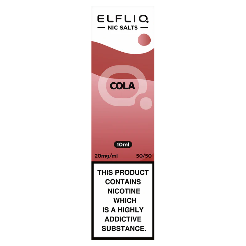 ELFLIQ Official Elf Bar Nic Salt 10ml Cola