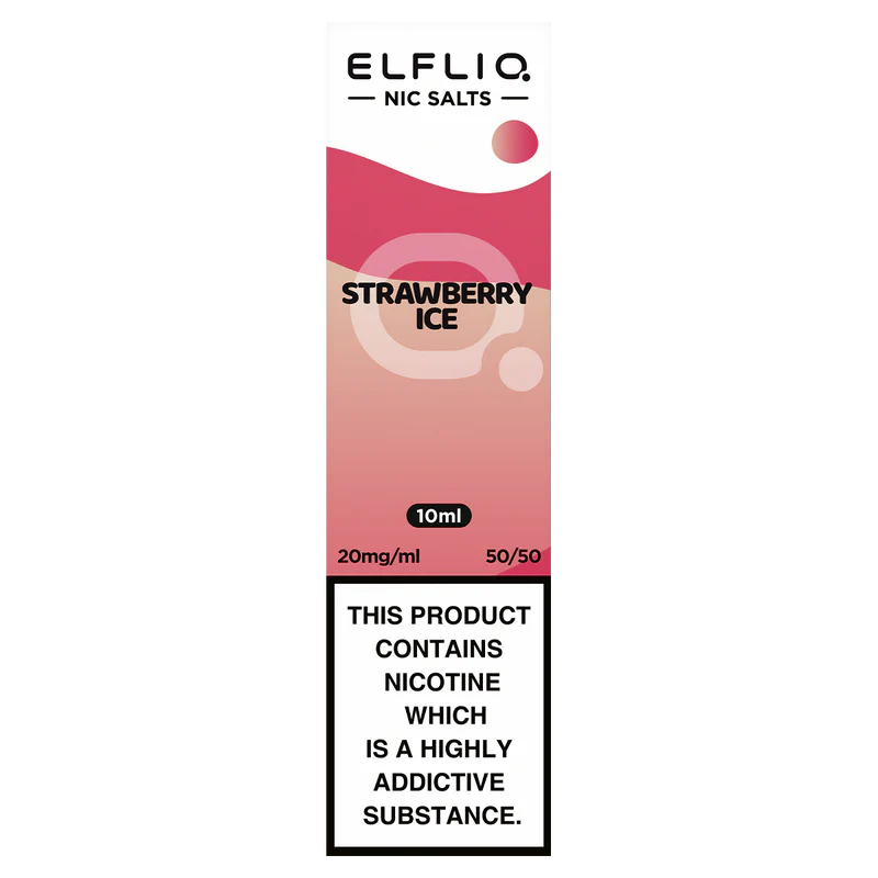 ELFLIQ Official Elf Bar Nic Salt 10ml Strawberry Ice
