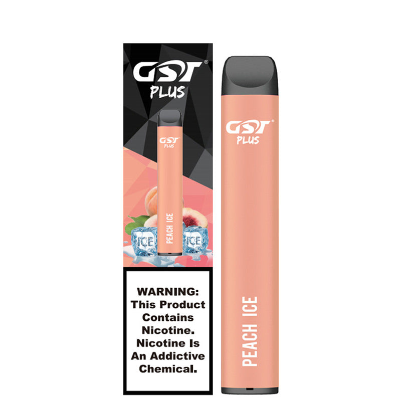GST Plus Peach Ice Disposable Vape Device 20mg