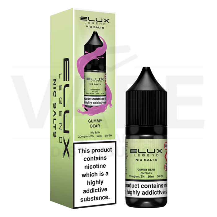 Elux Legend Gummy Bear Nic Salt 10ml 10mg