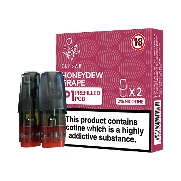 Elf Bar Mate500 P1 Prefilled Pods 2 Pack