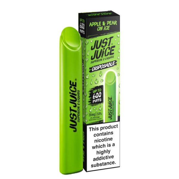 Just Juice Apple and Pear On Ice Disposable Vape Device