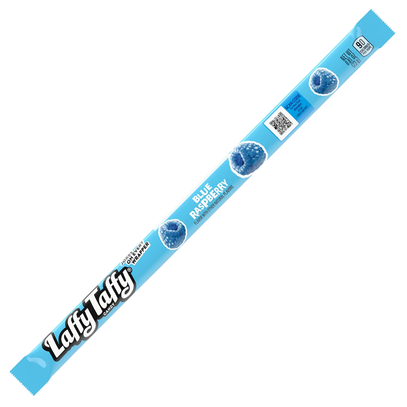Laffy Taffy Blue Raspberry Rope Candy -  24ct - 24 PACKS