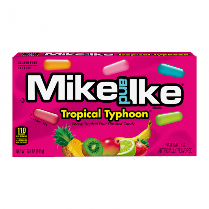 Mike and Ike Tropical Typhoon Theatre Box 5oz - 12CT