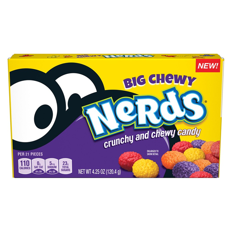 Nerds Big Chewy Theatre Boxes 4.25oz (120.4g) - 12CT