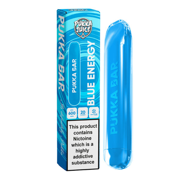 Pukka Bar Blue Energy Disposable Device