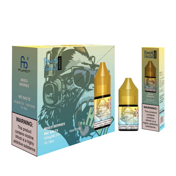 Mixed Berries RandM 7000 Nic Salt 10ml