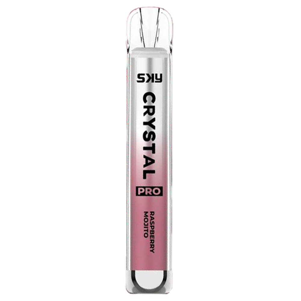 The Crystal Bar Pro Disposable Vape Device - Raspberry Mojito