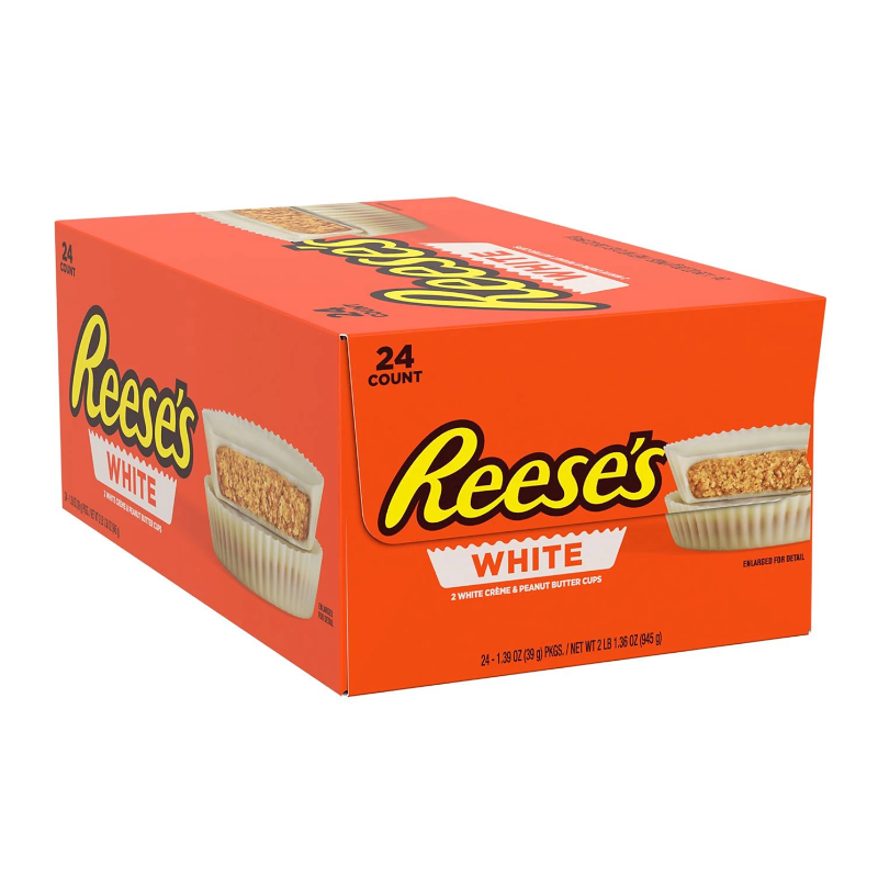 Reese's White PB Cups 1.39oz (39.5g) - 24CT