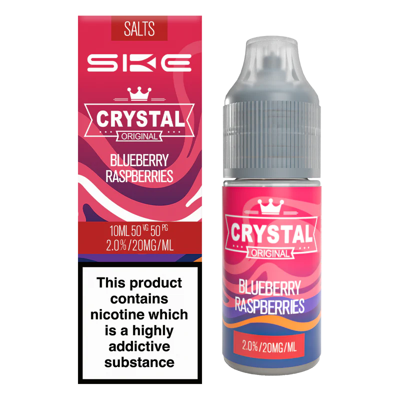 SKE Crystal Original Salts Blueberry Raspberries 10ml - 20mg