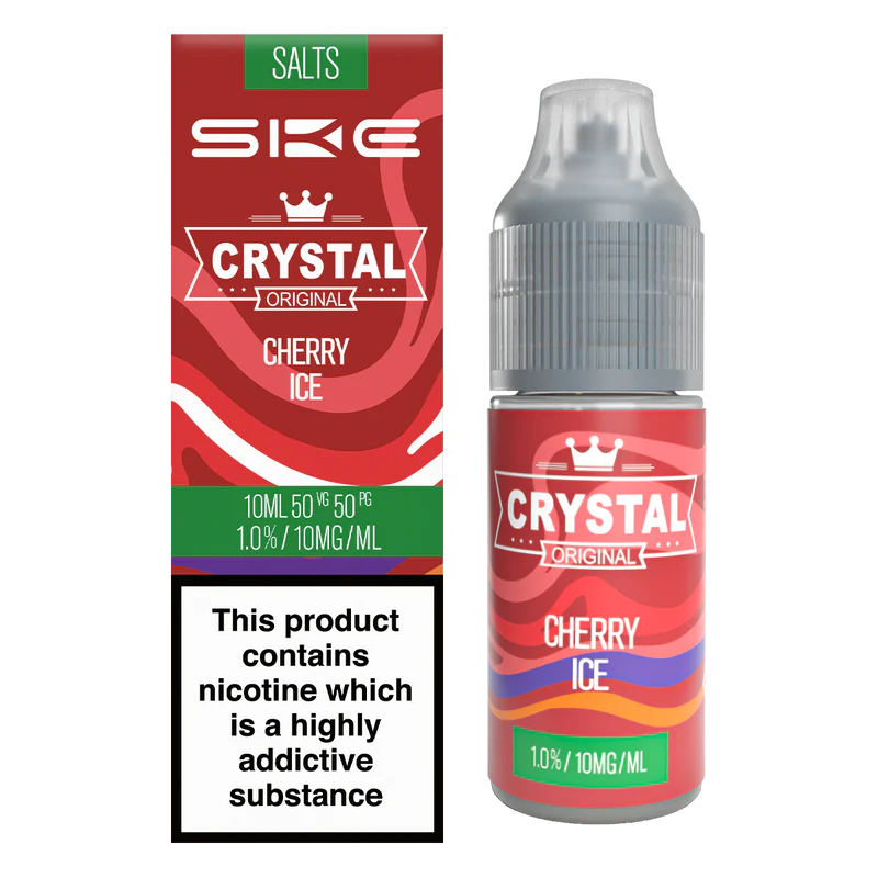 SKE Crystal Original Salts Cherry Ice 10ml - 20mg