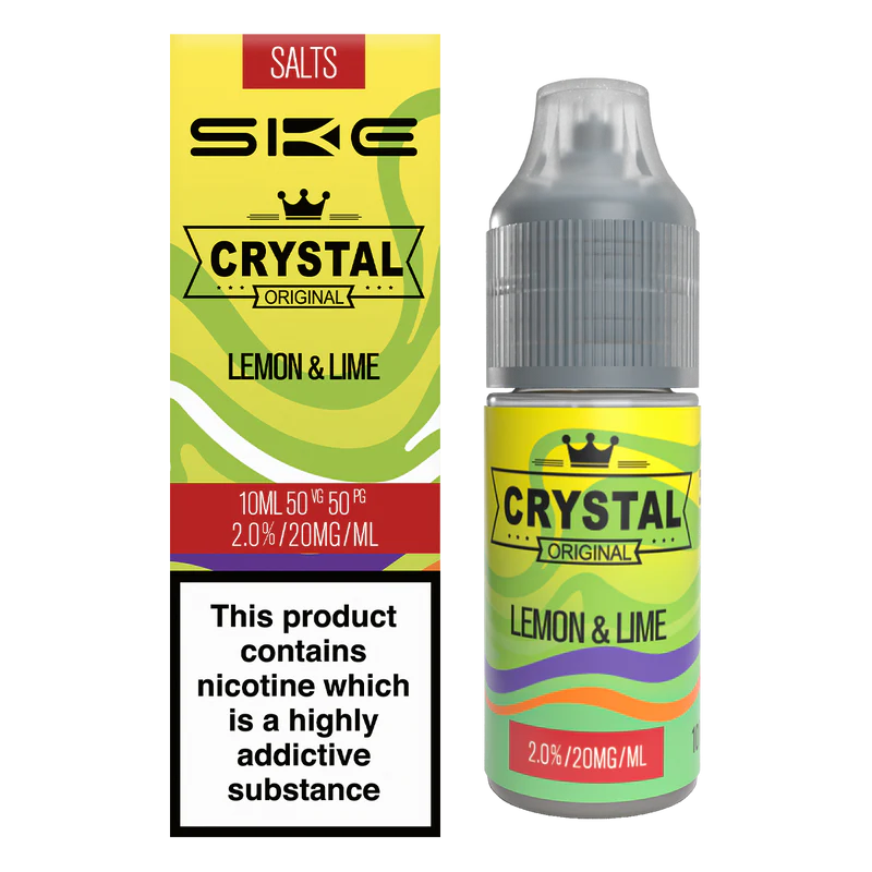 SKE Crystal Original Salts Lemon & Lime 10ml - 20mg