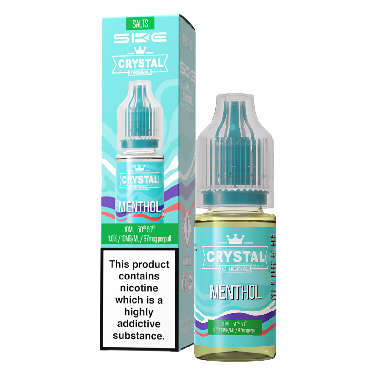 Menthol Nic Salt by SKE - Nic Salts UK