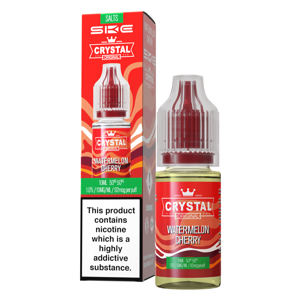 Watermelon Cherry Nic Salt by SKE - Nic Salts UK