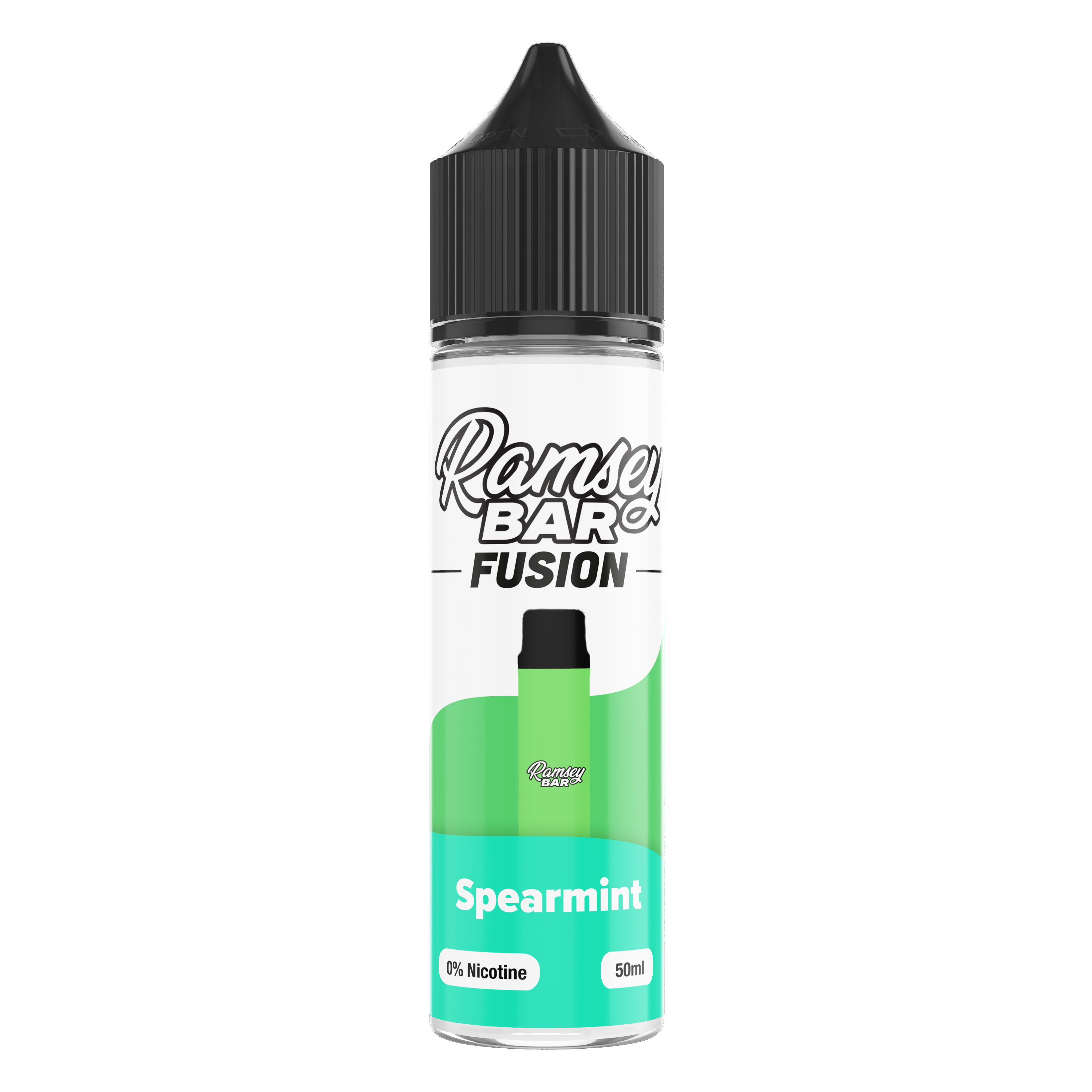 Ramsey Bar Fusion Spearmint 50ml Short Fill E-Liquid