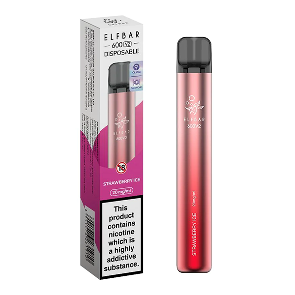 Elf Bar 600 V2 Disposable Vape 20mg