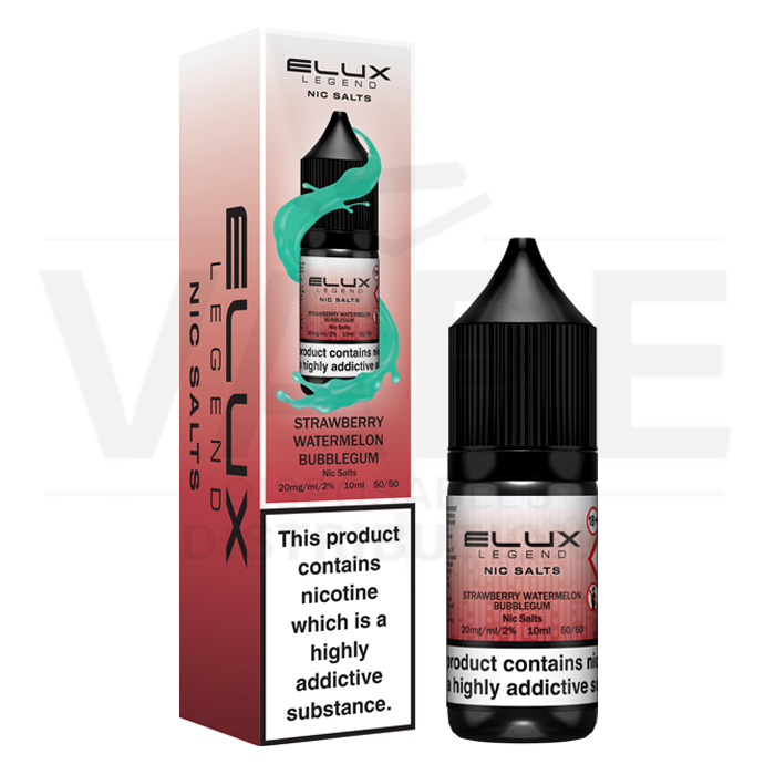 ELUX Legend Strawberry Watermelon Bubblegum Nic Salt 10ml