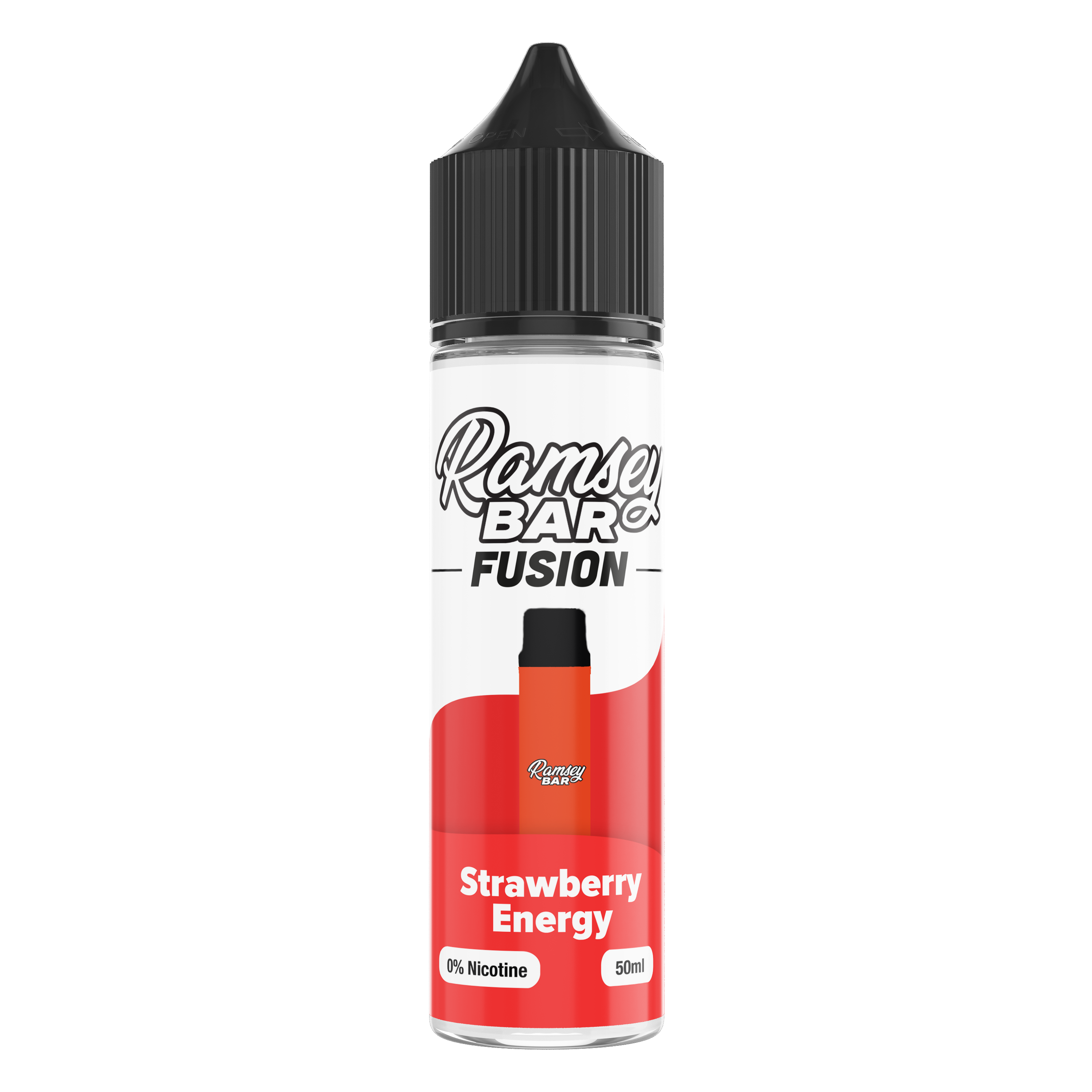 Ramsey E-Liquids Strawberry Energy 50ml Short Fill E-Liquid