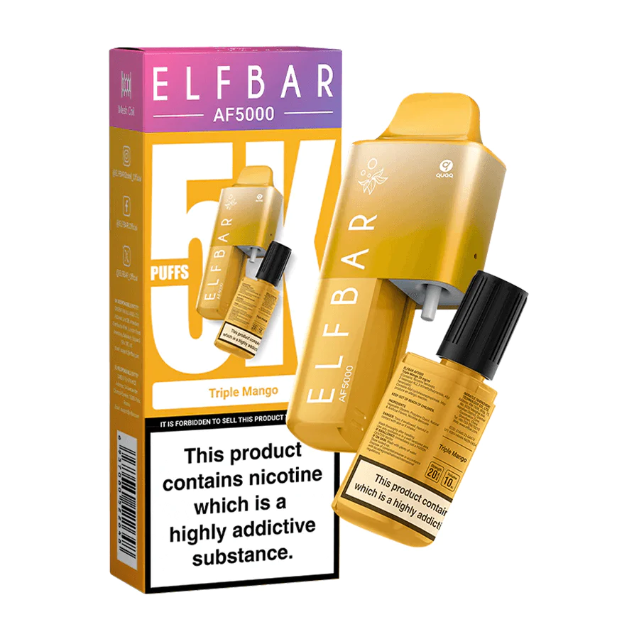 Elf Bar AF5000 Disposable Vape - Triple Mango